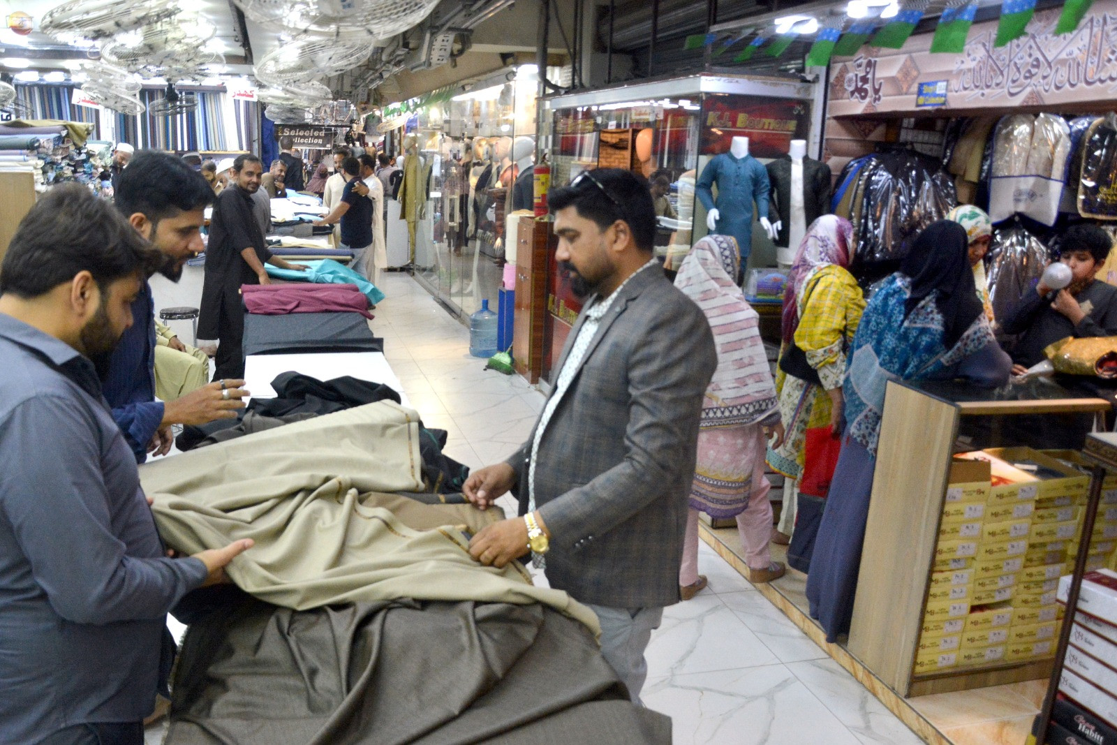 the surge in cloth prices and tailoring charges has prompted most citizens to prefer stitched garments
