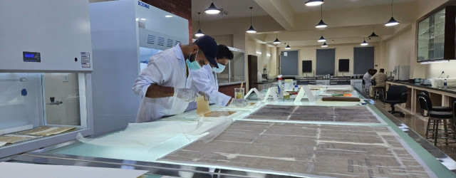 the laboratory boasts cutting edge equipment and facilities essential for the meticulous conservation of artifacts photo express the laboratory boasts cutting edge equipment and facilities essential for the meticulous conservation of artifacts photo express