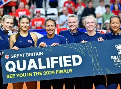 raducanu leads britain into bjk cup finals