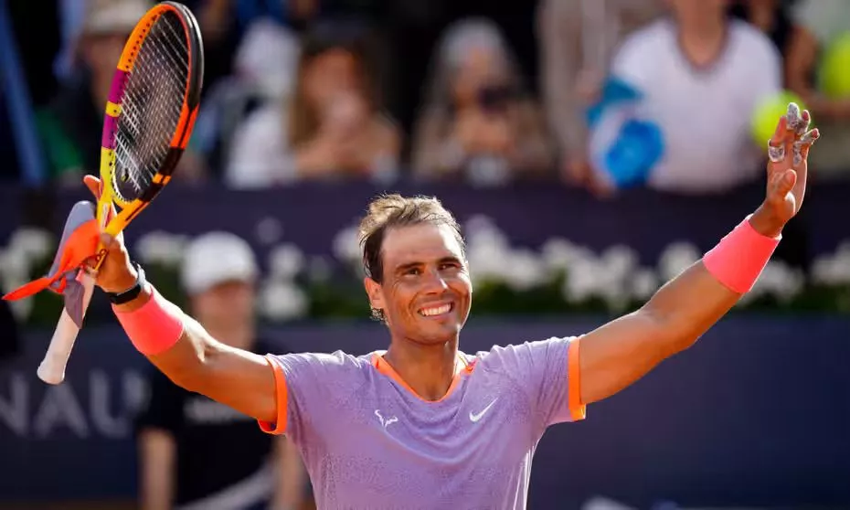 nadal wins on injury comeback at barcelona open nadal wins on injury comeback at barcelona open