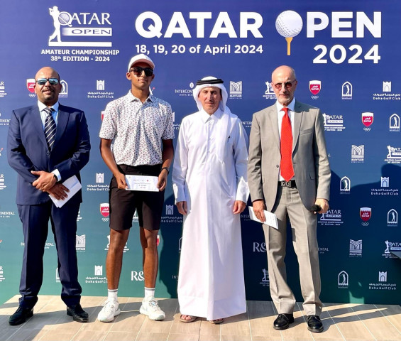 omar khalid claims fourth position in qatar open golf omar khalid claims fourth position in qatar open golf