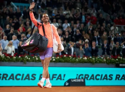 emotional nadal knocked out of madrid open