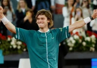 almost dead rublev battles illness to claim madrid open title