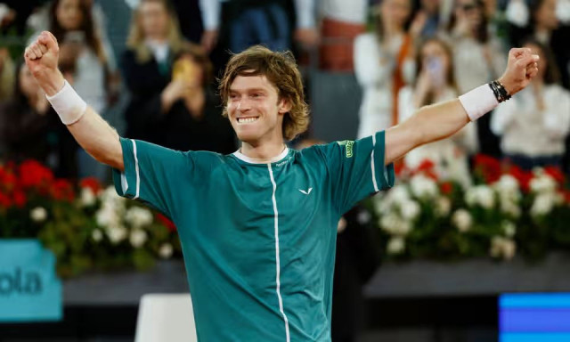 almost dead rublev battles illness to claim madrid open title almost dead rublev battles illness to claim madrid open title