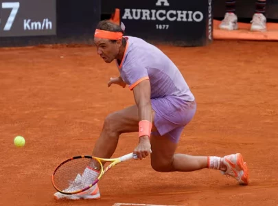 nadal squeezes past qualifier bergs in rome opener nadal squeezes past qualifier bergs in rome opener