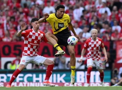 mainz crush dortmund to edge to safety mainz crush dortmund to edge to safety