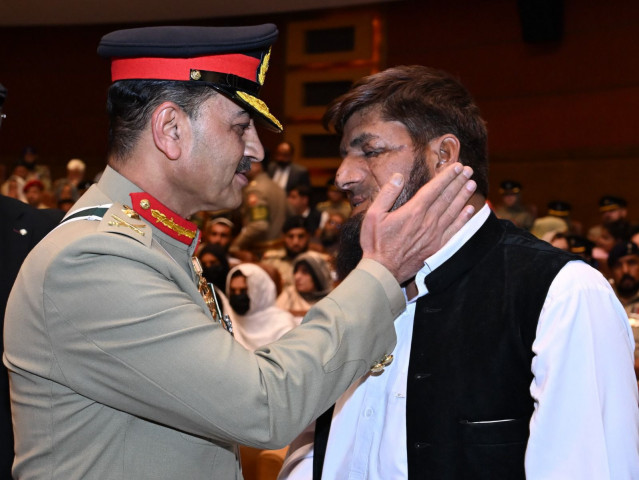 medals of martyrs were received by their family members during the ceremony in rawalpindi on may 13 2024 photo ispr medals of martyrs were received by their family members during the ceremony in rawalpindi on may 13 2024 photo ispr