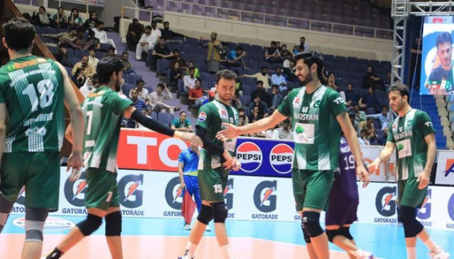 pakistan qualifies for central asian volleyball league final pakistan qualifies for central asian volleyball league final