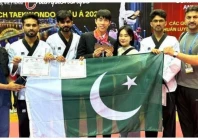 pakistan grabs bronze medal in asian taekwondo championship