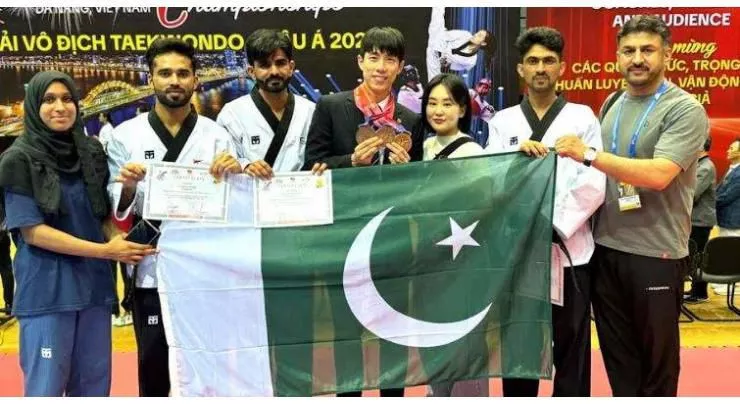 pakistan grabs bronze medal in asian taekwondo championship pakistan grabs bronze medal in asian taekwondo championship