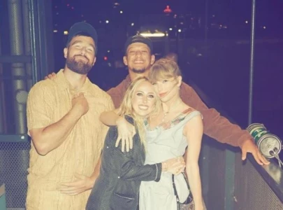 brittany mahomes euro glam double date with taylor swift patrick mahomes and travis kelce