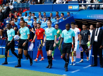 paris olympics begin with soccer matches ahead of grand opening ceremony