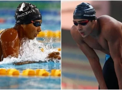 paris olympics pakistani swimmers conclude disappointing run in 200m freestyle