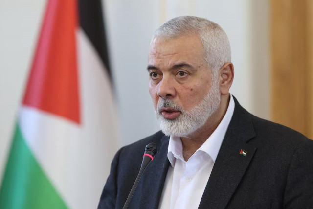palestinian group hamas top leader ismail haniyeh speaks during a press conference in tehran iran march 26 2024 photo reuters palestinian group hamas top leader ismail haniyeh speaks during a press conference in tehran iran march 26 2024 photo reuters
