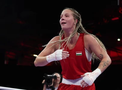 hungarian boxer unphased by gender controversy ready for olympic showdown with algeria s khelif