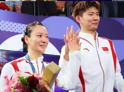 victory on court and outside for the chinese badminton player huang