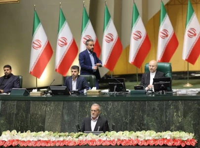 iran will never remain silent in the face of aggression pezeshkian tells macron