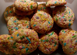 sunday recipe confetti cookies