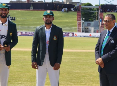 bangladesh wins toss elects to bowl first in rawalpindi test