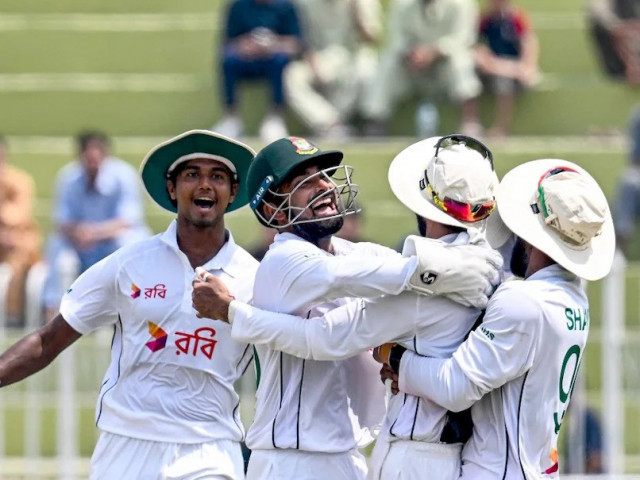 bangladesh secure historic first test win over pakistan at rawalpindi bangladesh secure historic first test win over pakistan at rawalpindi