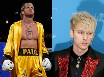 logan paul moved to tears by machine gun kelly s parenting advice