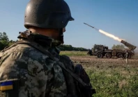 ukrainian service members of the 110th colonel general marko bezruchko separate mechanized brigade fire an rm 70 vampire multiple launch rocket system towards russian troops amid russia s attack on ukraine at a position near a front line in donetsk region ukraine june 30 2024 photo reuters