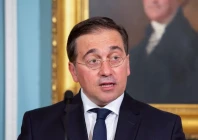 spanish foreign minister jose manuel albares makes a statement during a press conference at the state department in washington us on may 10 2024 photo reuters