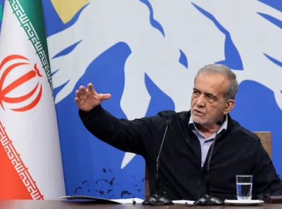 iranian president warns trump against risking war