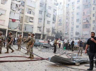 israeli strike in beirut kills 14 including top hezbollah commander with 66 others injured