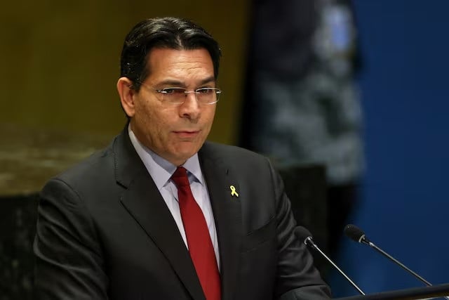 israel un ambassador danny danon addresses the summit of the future in the general assembly hall of the united nations headquarters in new york city us on september 22 2024 photo reuters