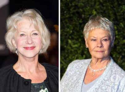 fans check up on dames judi dench helen mirren online after maggie smith s death