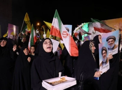 celebrations erupt in beirut gaza tehran after iran s ballistic missile strikes on israel celebrations erupt in beirut gaza tehran after iran s ballistic missile strikes on israel