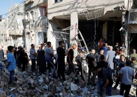 un condemns unlawful israeli airstrike on west bank refugee camp killing 18 palestinians