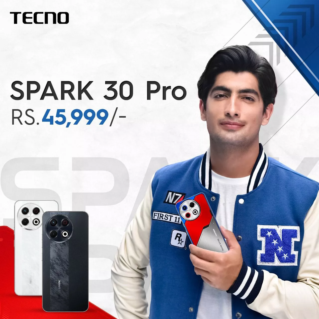 naseem shah returns as the face of the transformer inspired tecno spark 30 pro naseem shah returns as the face of the transformer inspired tecno spark 30 pro