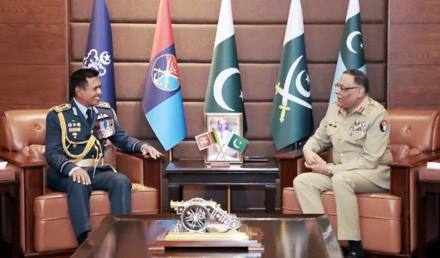 pakistan sri lanka reaffirm defence cooperation during high level military talks pakistan sri lanka reaffirm defence cooperation during high level military talks