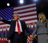 donald trump gestures as he holds hands with his wife melania during his rally in west palm beach florida photo reuters