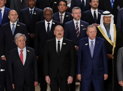 azerbaijan president slams western critics of oil industry at cop29 azerbaijan president slams western critics of oil industry at cop29