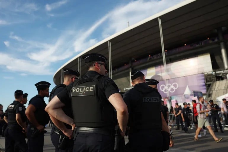 france is deploying thousands of extra police officers in order to prevent clashes during the france israel game on thursday photo reuters