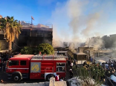 israeli airstrikes kill 15 in damascus target palestinian islamic jihad offices