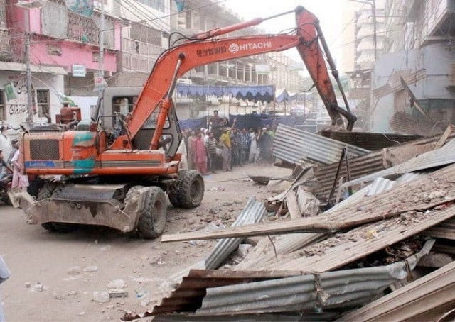 anti encroachment campaign to begin in karachi s central district anti encroachment campaign to begin in karachi s central district