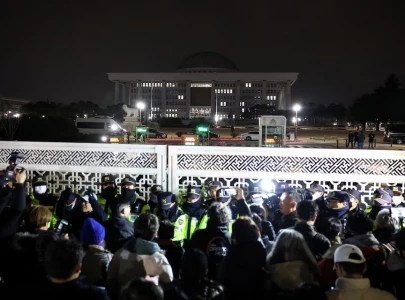 south korean president s martial law declaration rejected by parliament