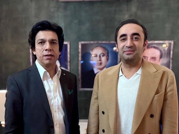 senator faisal vawda meets ppp chairman bilawal bhutto zardari in islamabad on december 2 2024 photo online