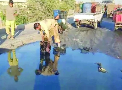 oil spills as trailer collides with tanker oil spills as trailer collides with tanker