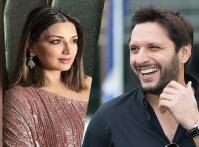 shahid afridi breaks silence on rumoured relationship with indian actress sonali bendre