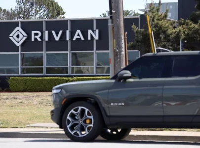rivian shares surge 23 after beating production targets rivian shares surge 23 after beating production targets