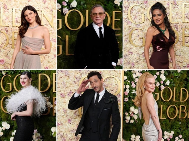 Most stunning red carpet looks from Golden Globes 2025 | The Express Tribune