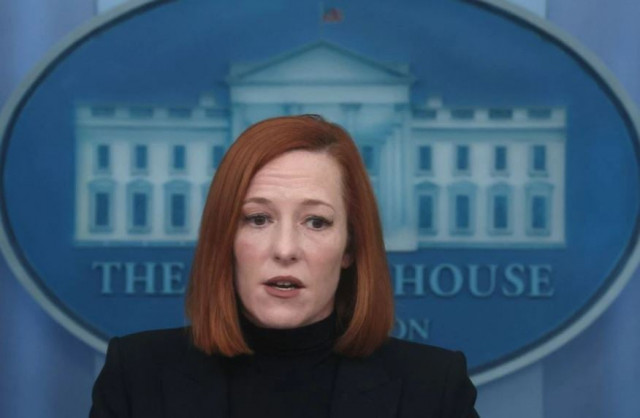 white house press secretary jen psaki holds a press briefing at the white house in washington us february 25 2022 photo reuters white house press secretary jen psaki holds a press briefing at the white house in washington us february 25 2022 photo reuters