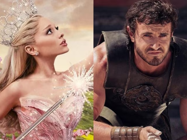 wicked dominates box office with record 120m opening gladiator ii follows with 61m wicked dominates box office with record 120m opening gladiator ii follows with 61m