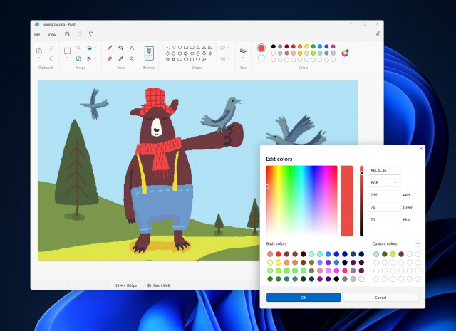 windows 11 paint re design review windows 11 paint re design review