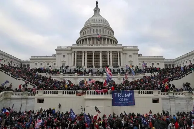 a mob of supporters of us president donald trump storm the us capitol building in washington us january 6 2021 photo reuters a mob of supporters of us president donald trump storm the us capitol building in washington us january 6 2021 photo reuters
